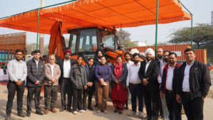 VMT Motors LLP Faridabad branch Tata Hitachi integrated facility for construction and mining machinery service and support team of VMT Motors LLP